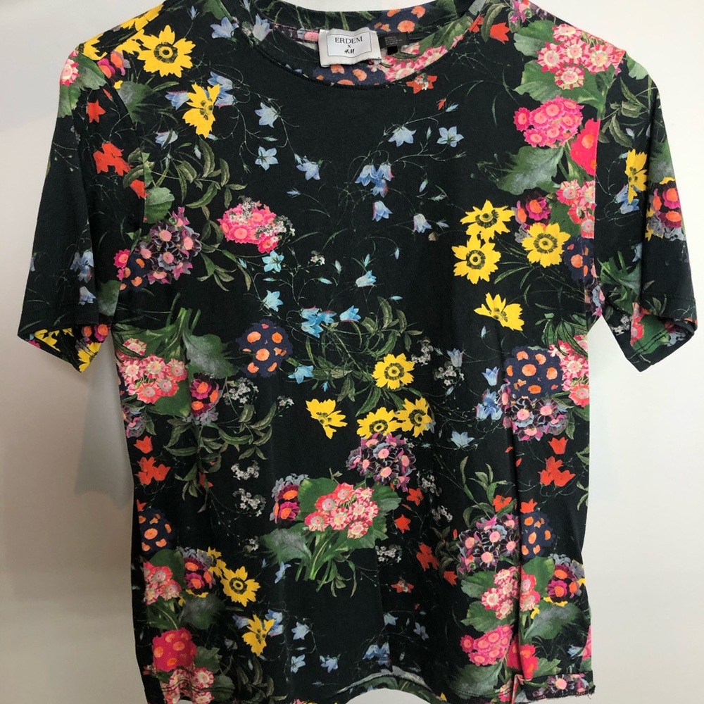 H&M ERDEM FLORAL SHIRT